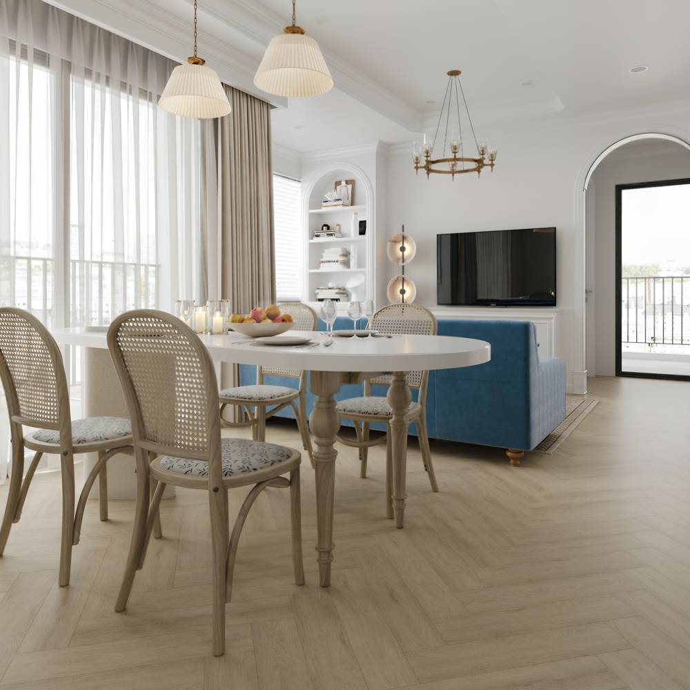 SPC ламинат Alpine Floor Parquet Light ЕСО 13-25 Дуб Денеб